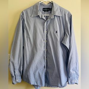 Ralph Lauren Custom Fit Men’s Button Down Dress Shirt